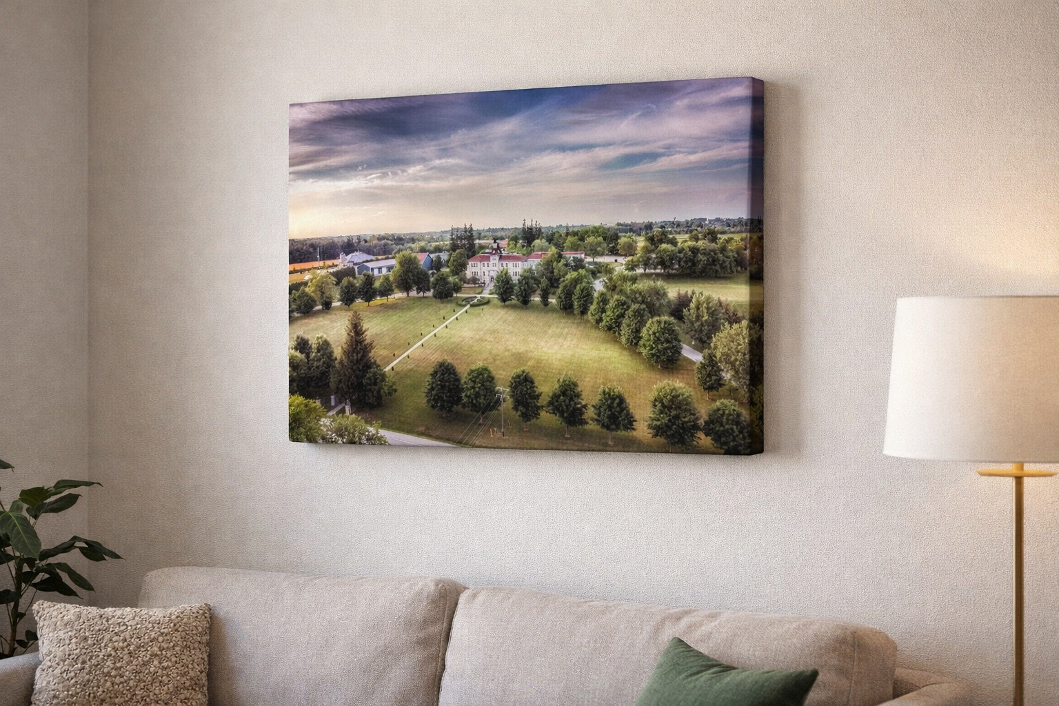 Aerial View of the Wellington County Museum