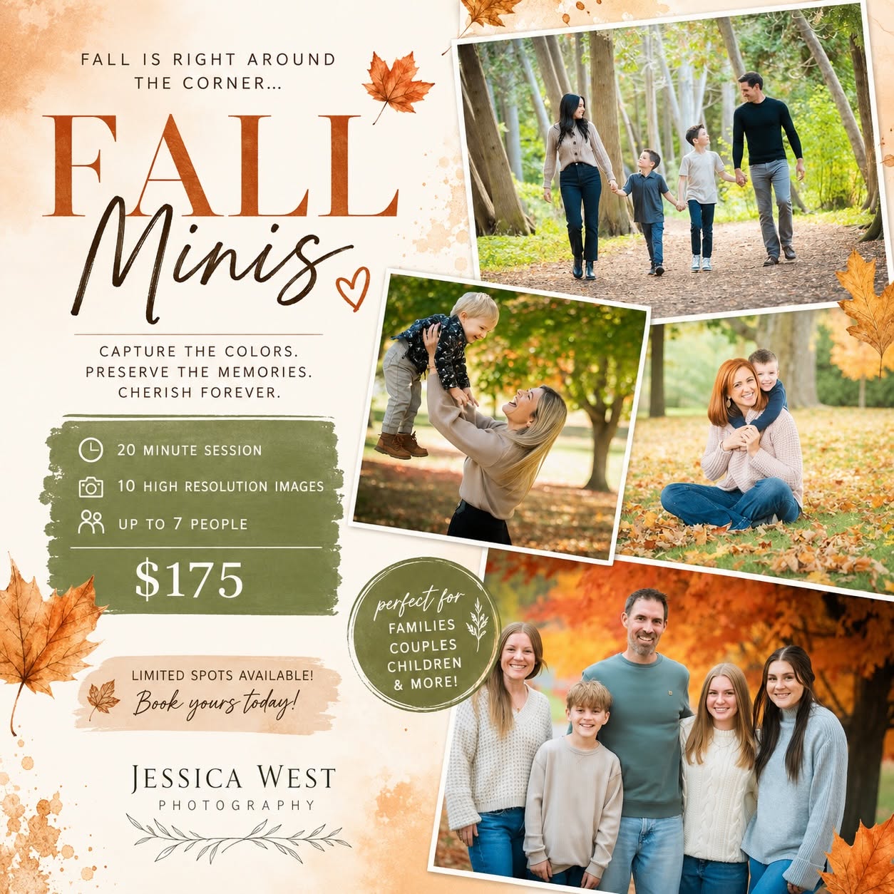 Fall Photo Session Minis