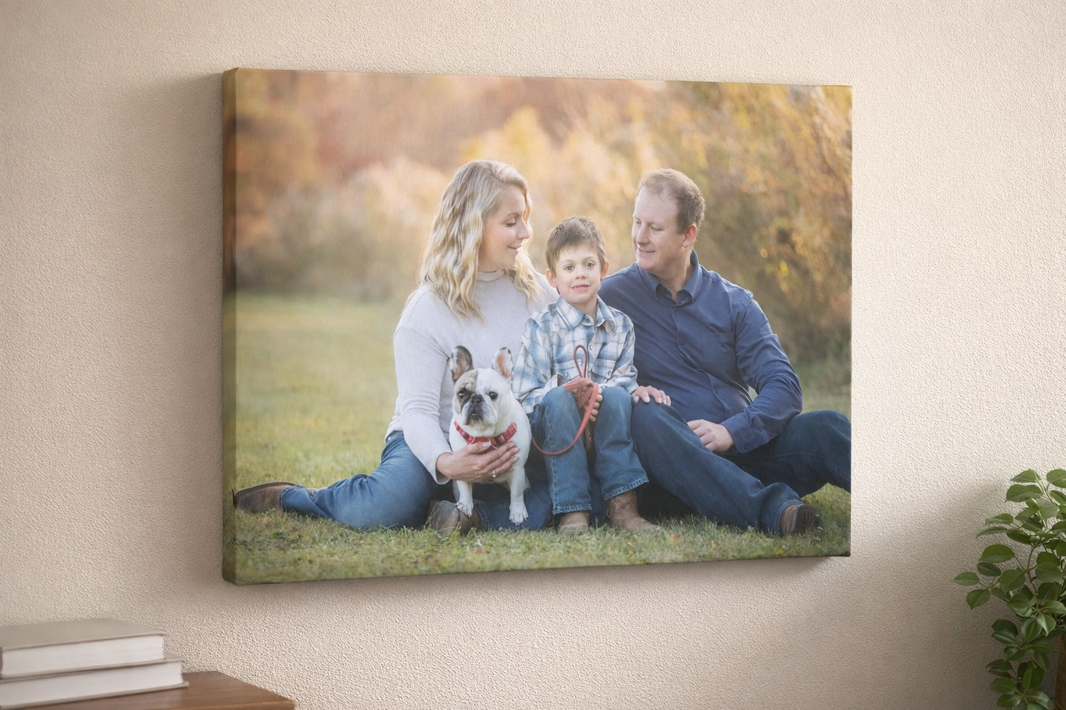 Your photo on canvas