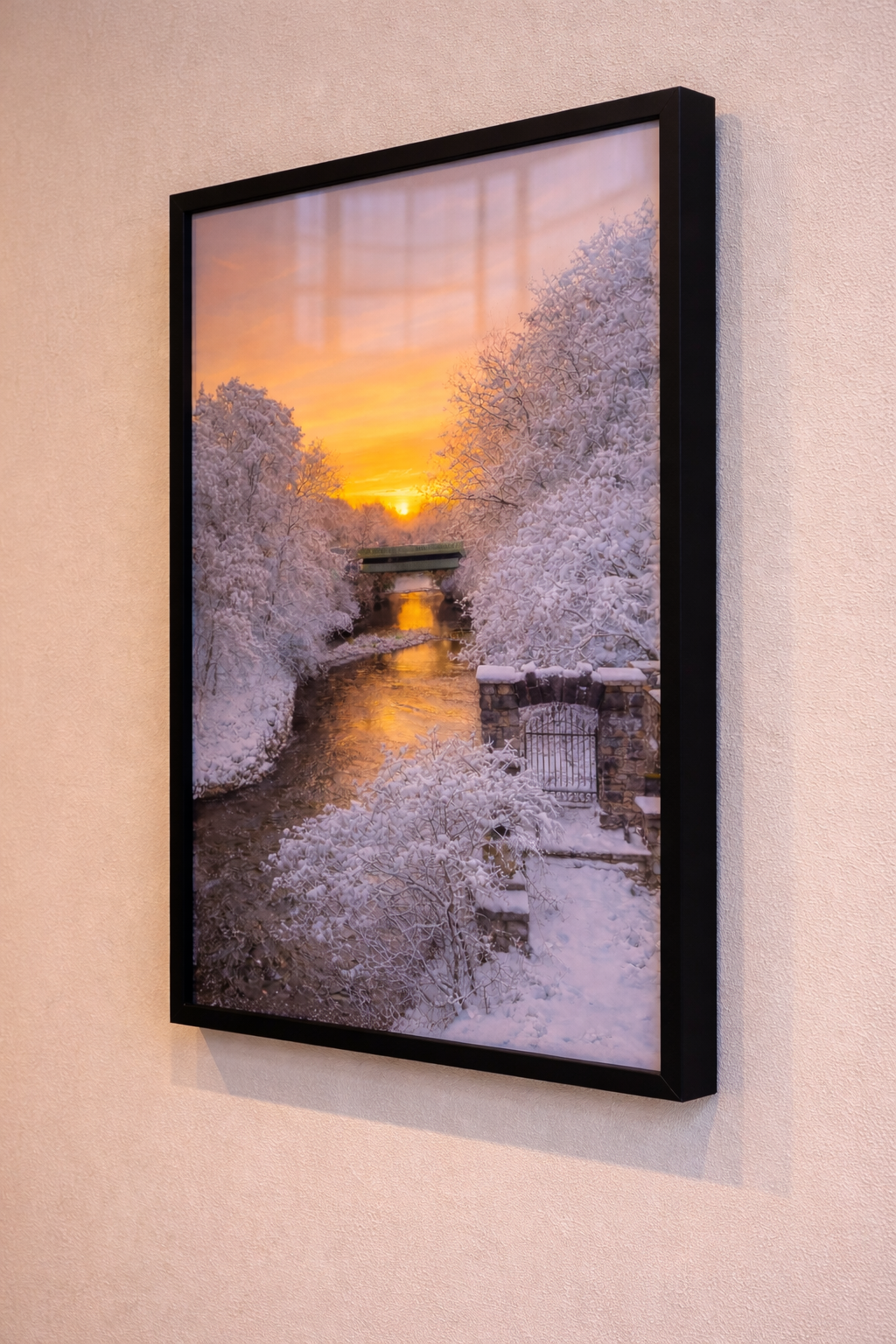 Templin Gardens Winter Sunset