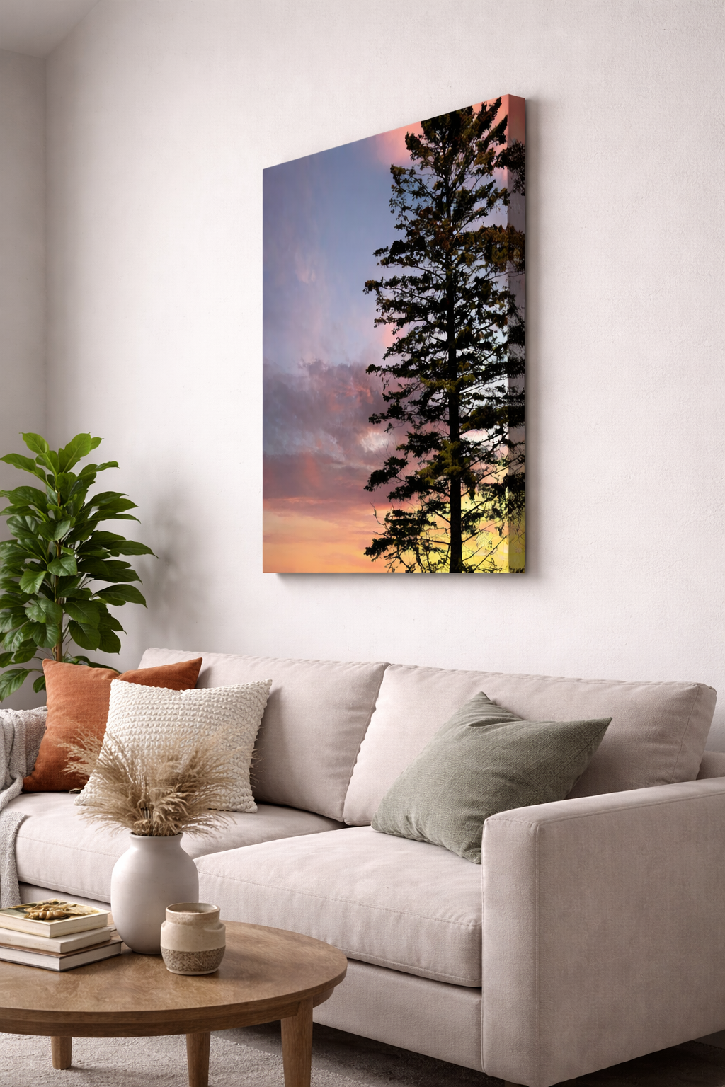 Jackpine Tree Silhouette