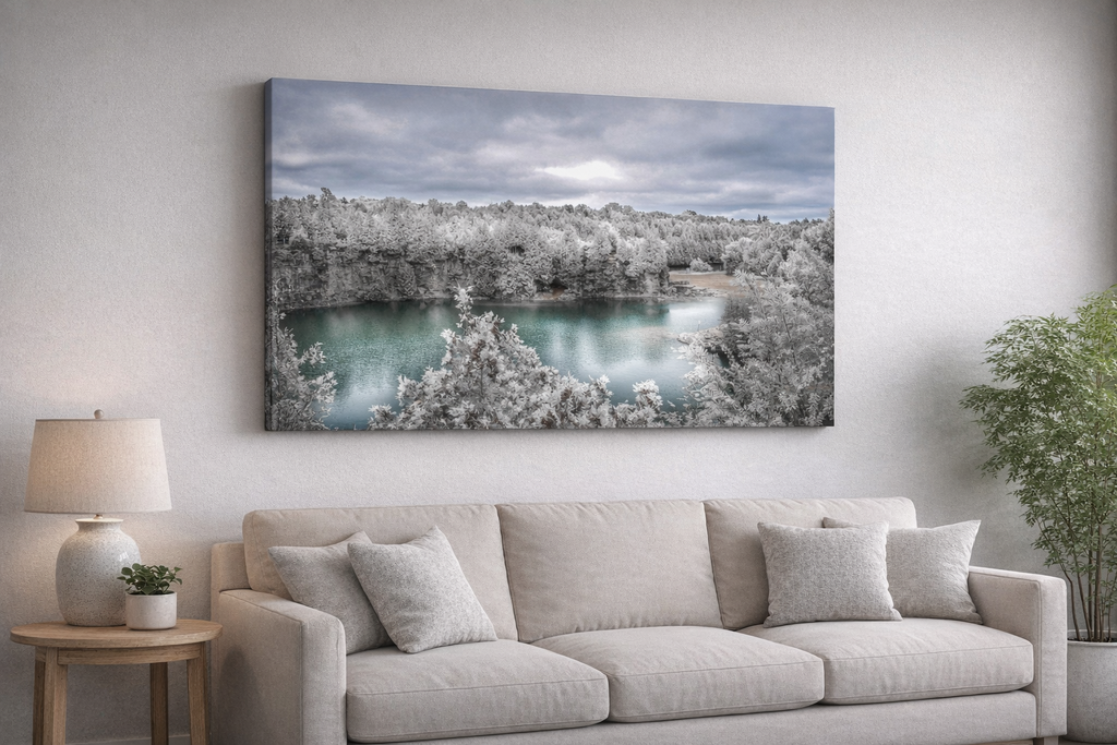 Elora Quarry in the Winter