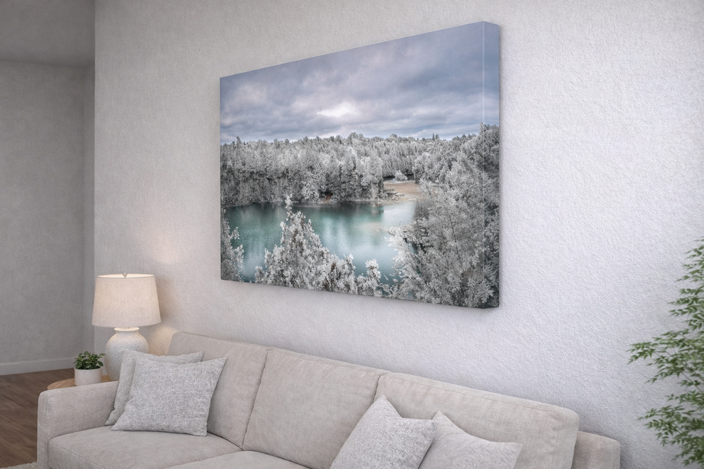 Elora Quarry in the Winter