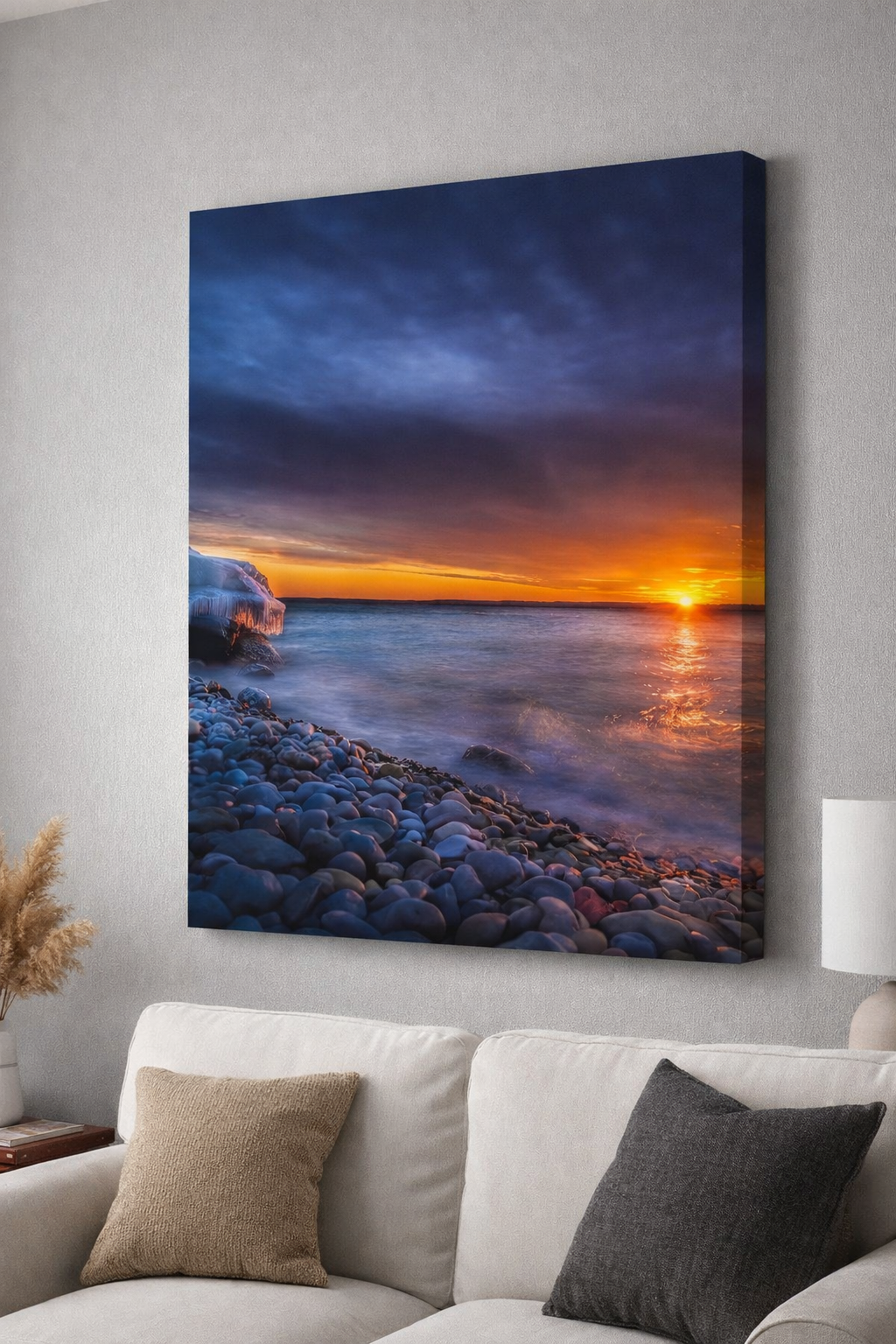 Georgian Bay Winter Sunset