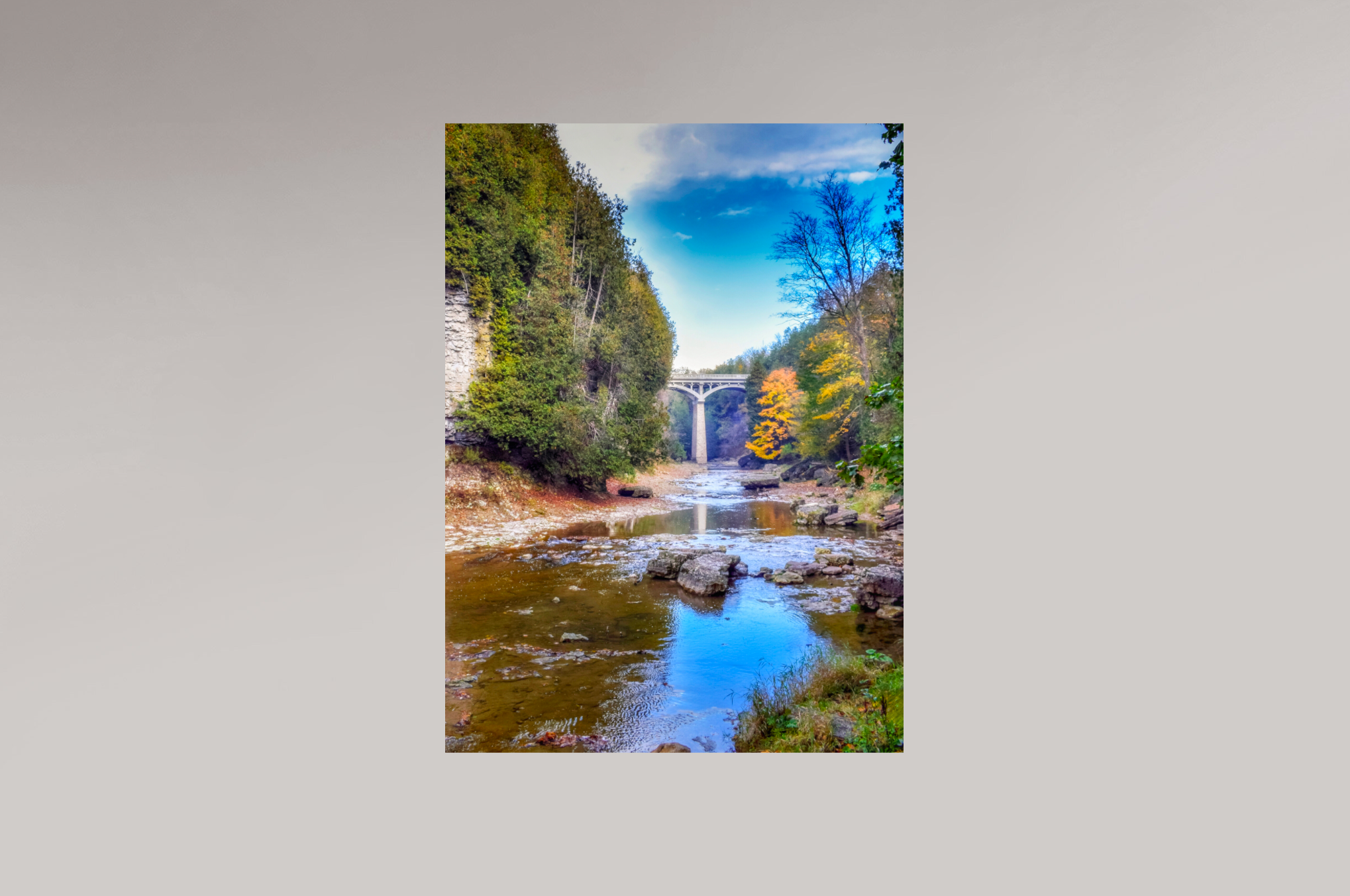 David Street Bridge on Metal