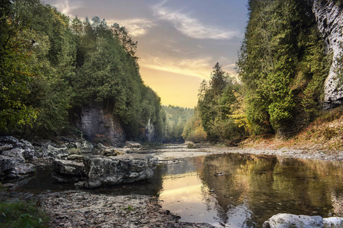 Elora Gorge Sunset - Print