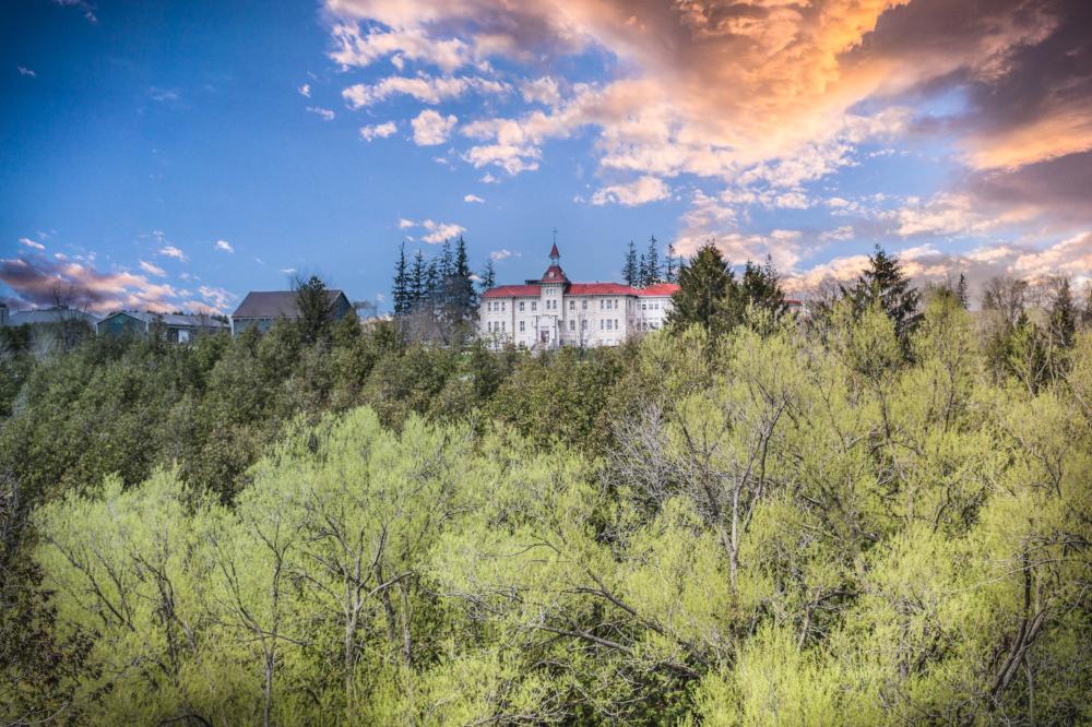 Museum from the Trestle Bridge