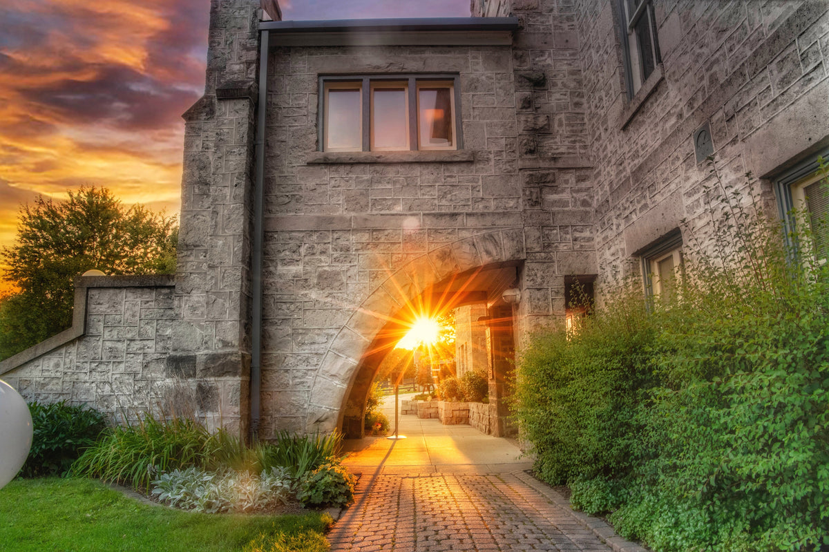 Wellington County Museum Arch Sunset