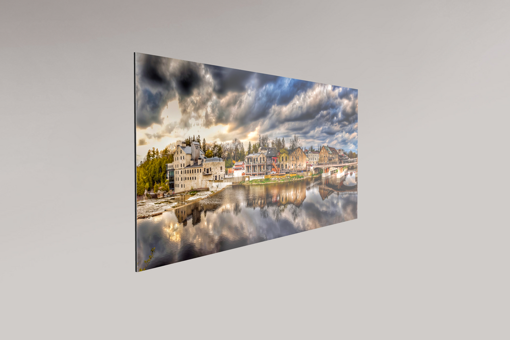 Panoramic Elora on Metal