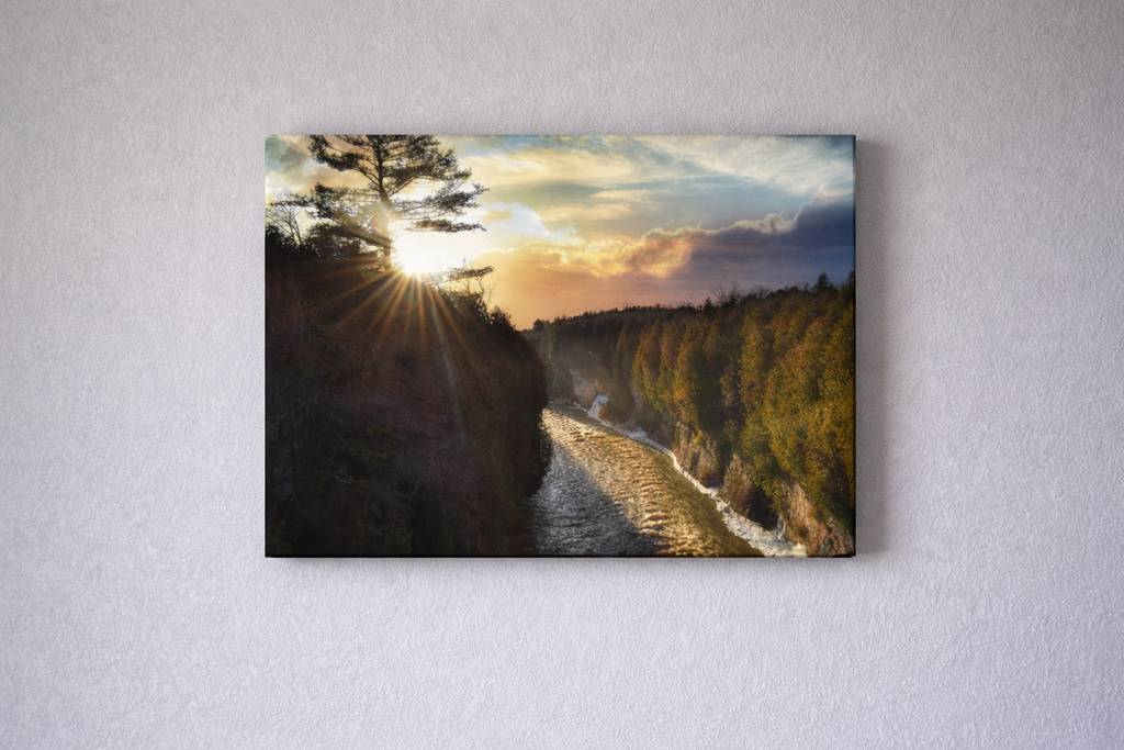 Elora Gorge Sunset
