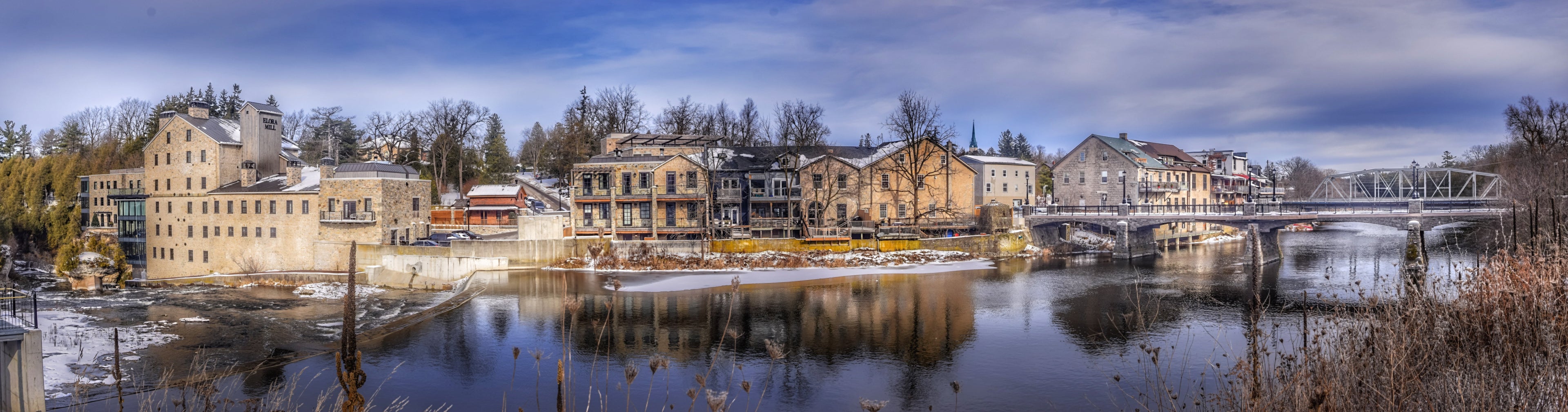 Winter Elora Panoramic