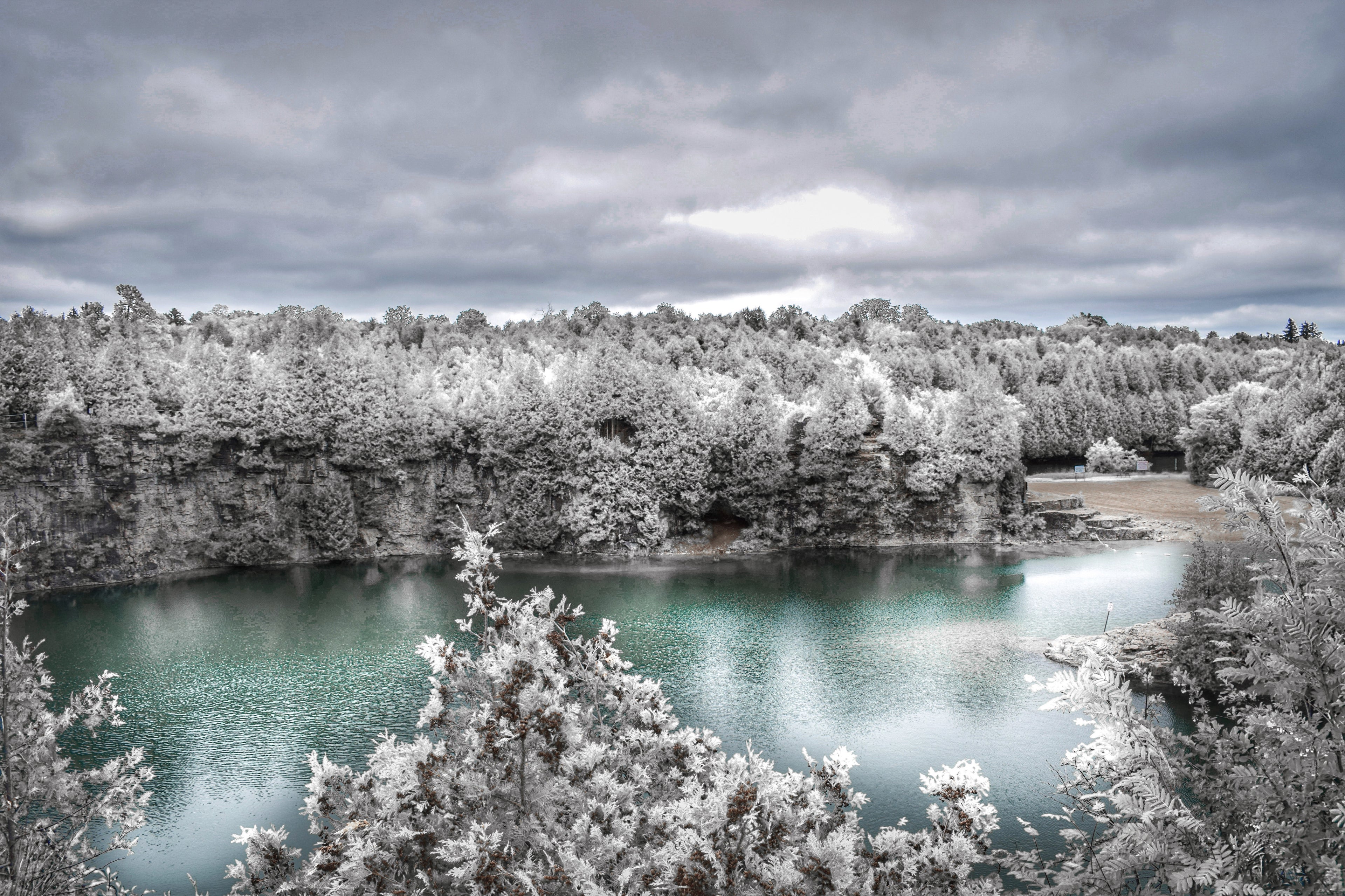 Elora Quarry in the Winter