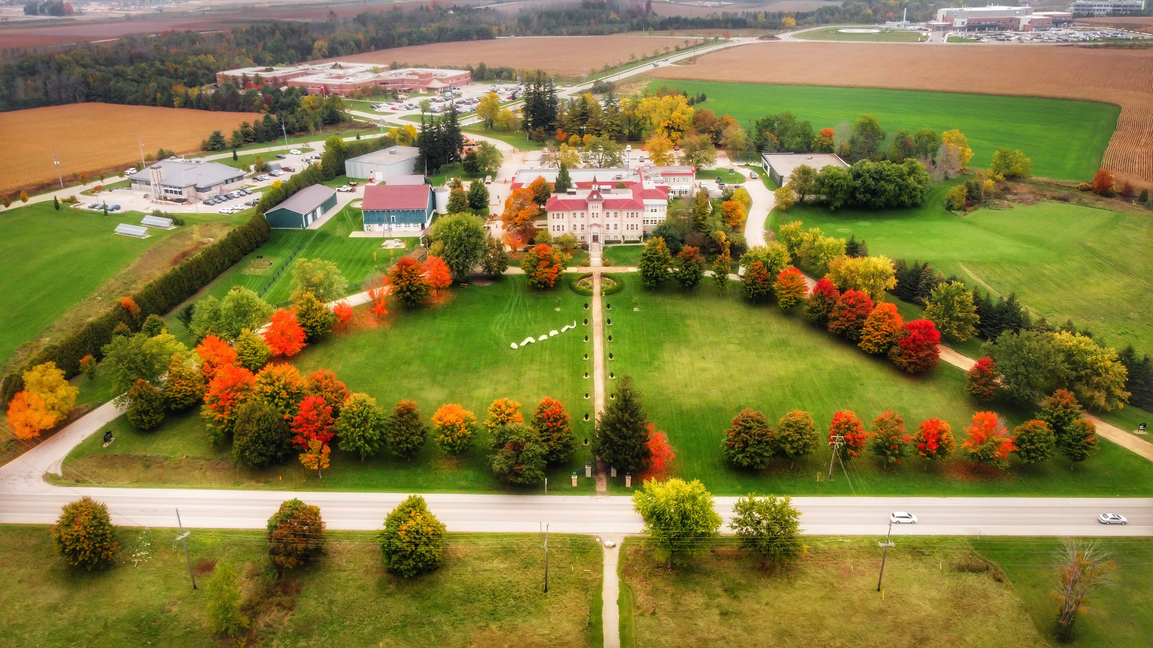 Aerial View of the Museum