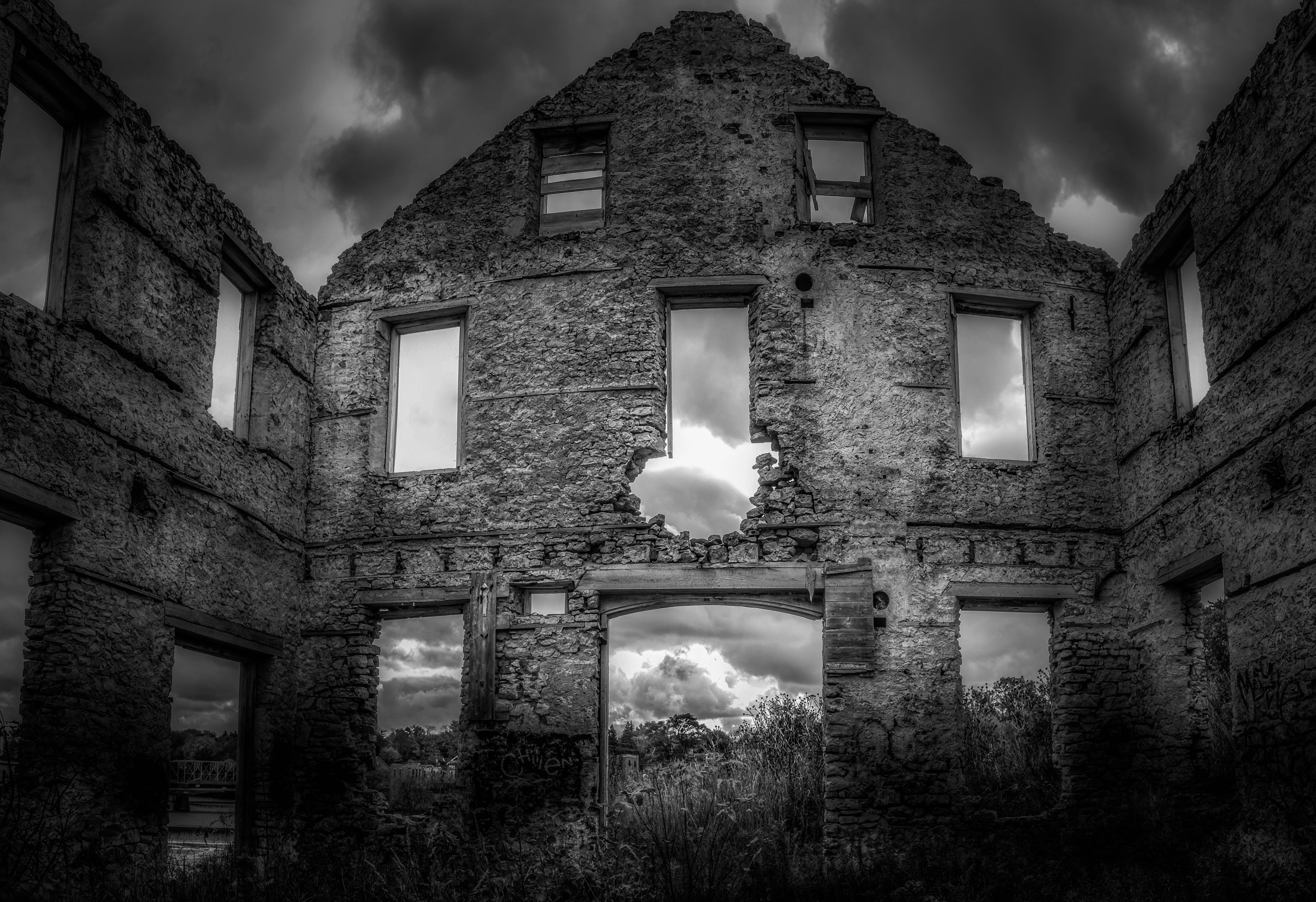 Inside the Elora ruins