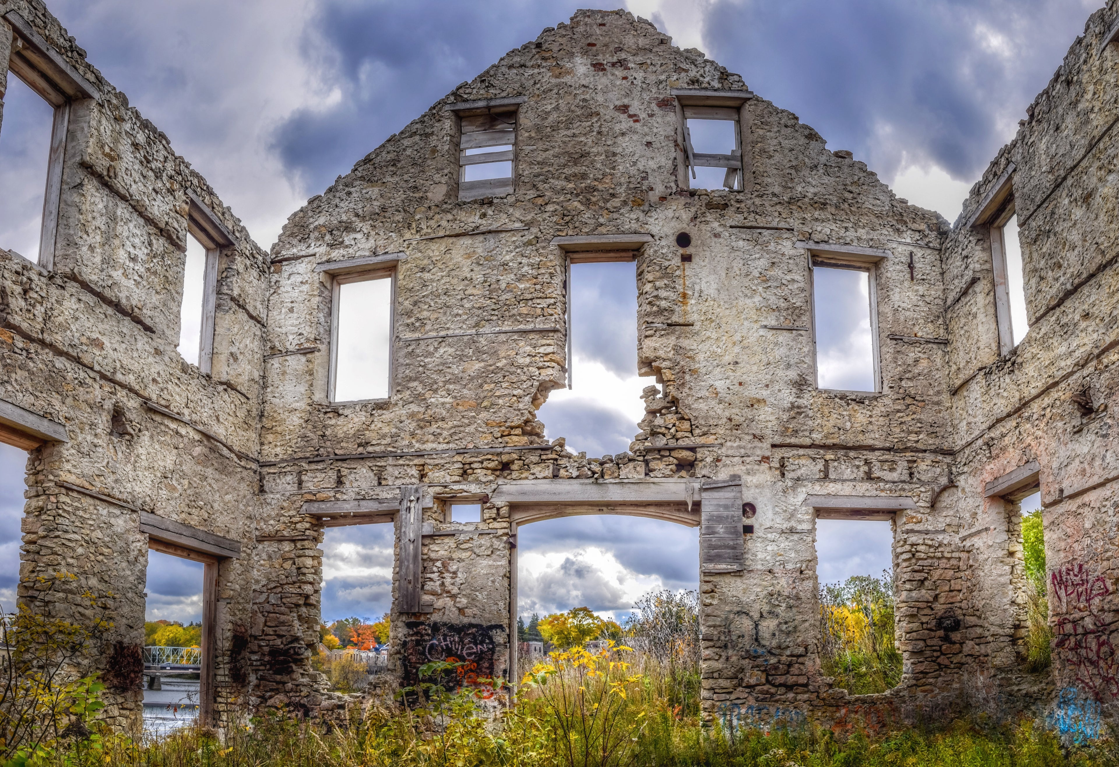 Inside the Elora Ruins