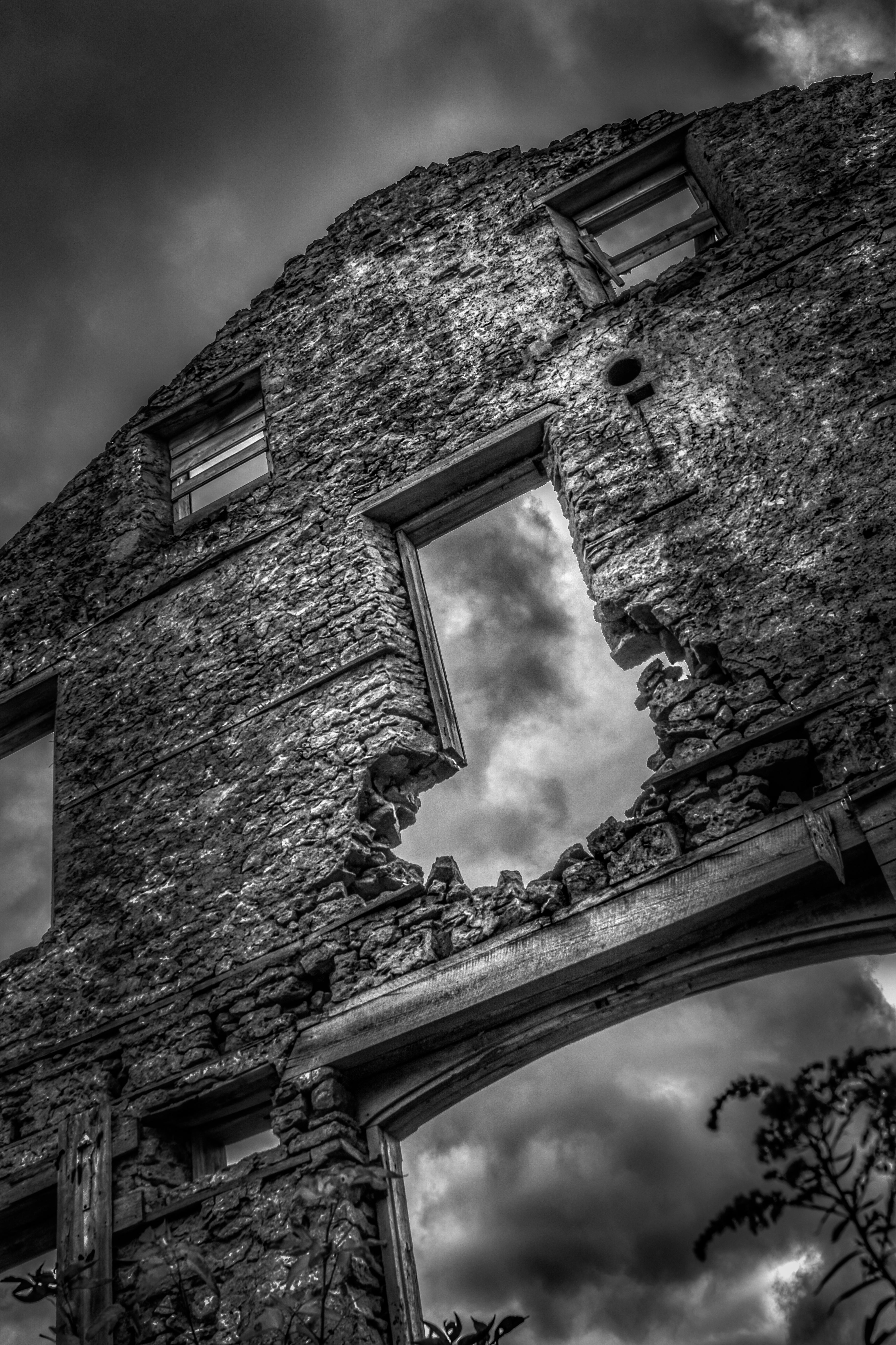 Inside the Elora ruins