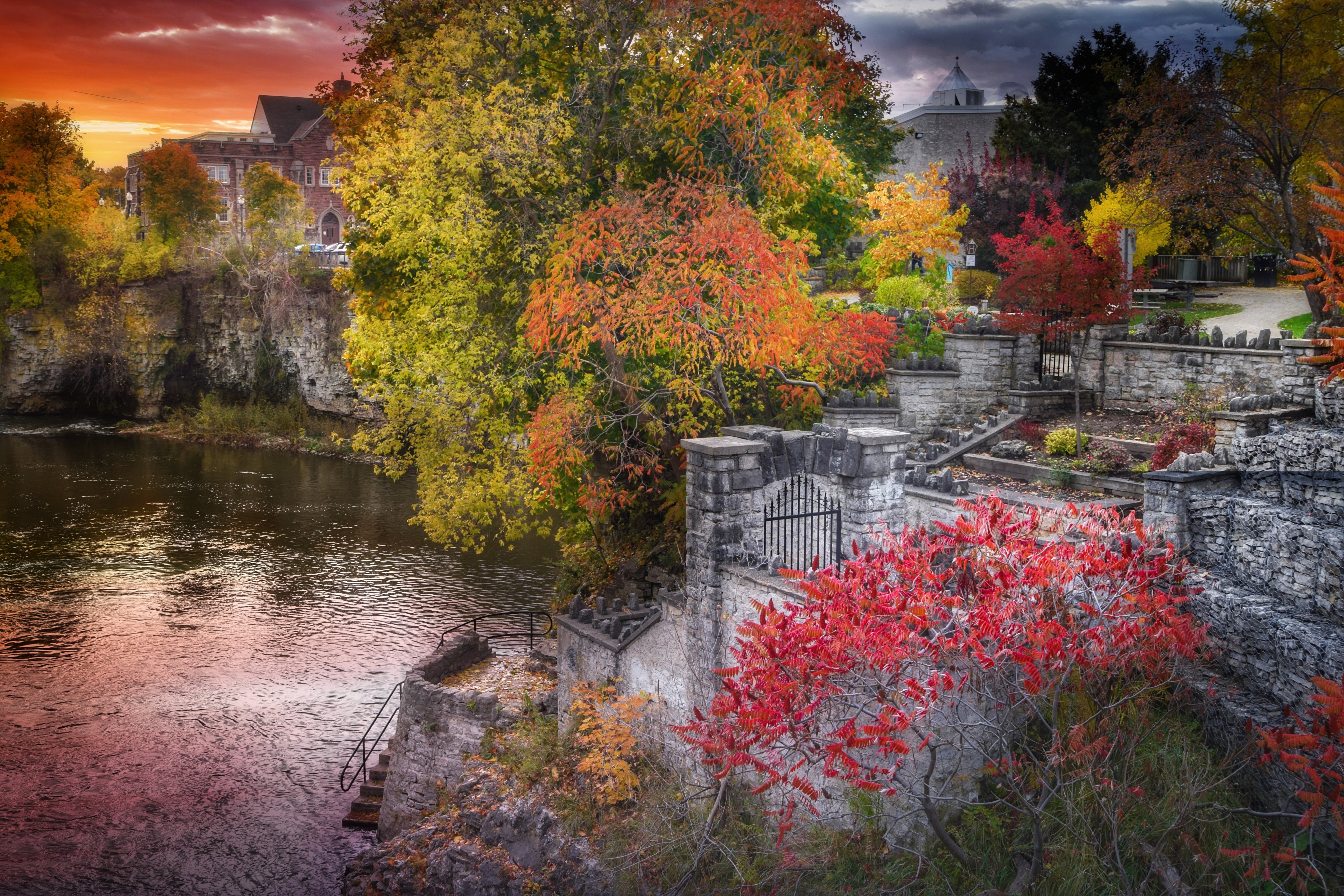 Templin Gardens Sunset