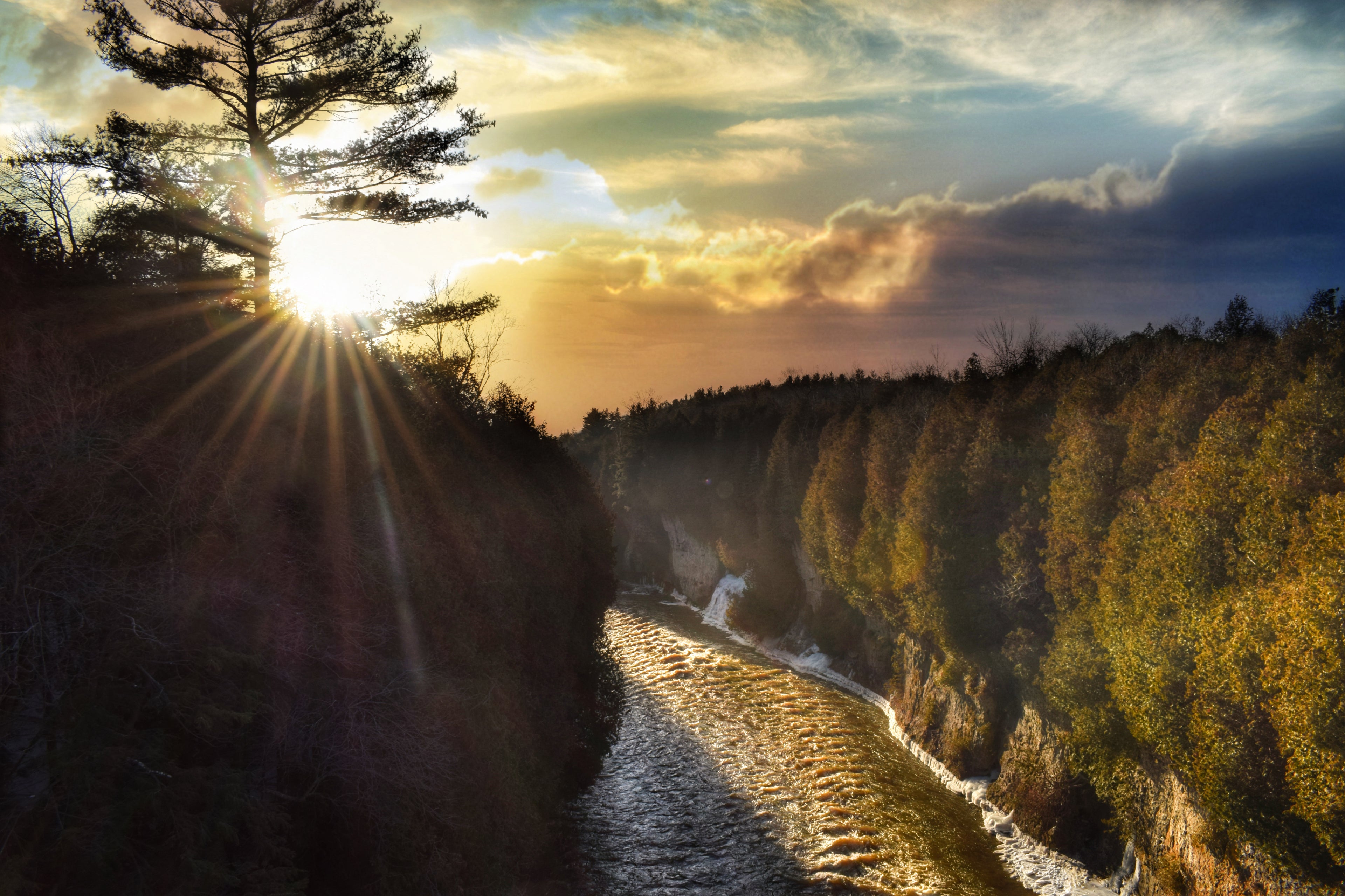 Elora Gorge Sunset