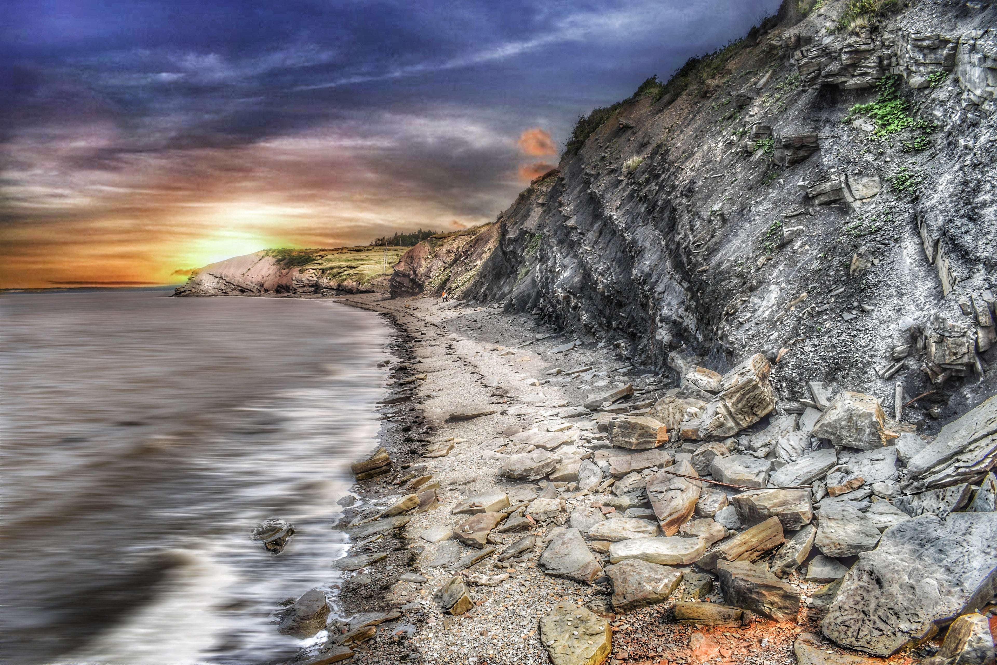 Joggins Fossil Beach
