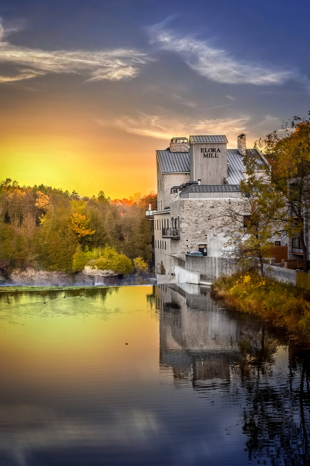 Elora Mill Sunset