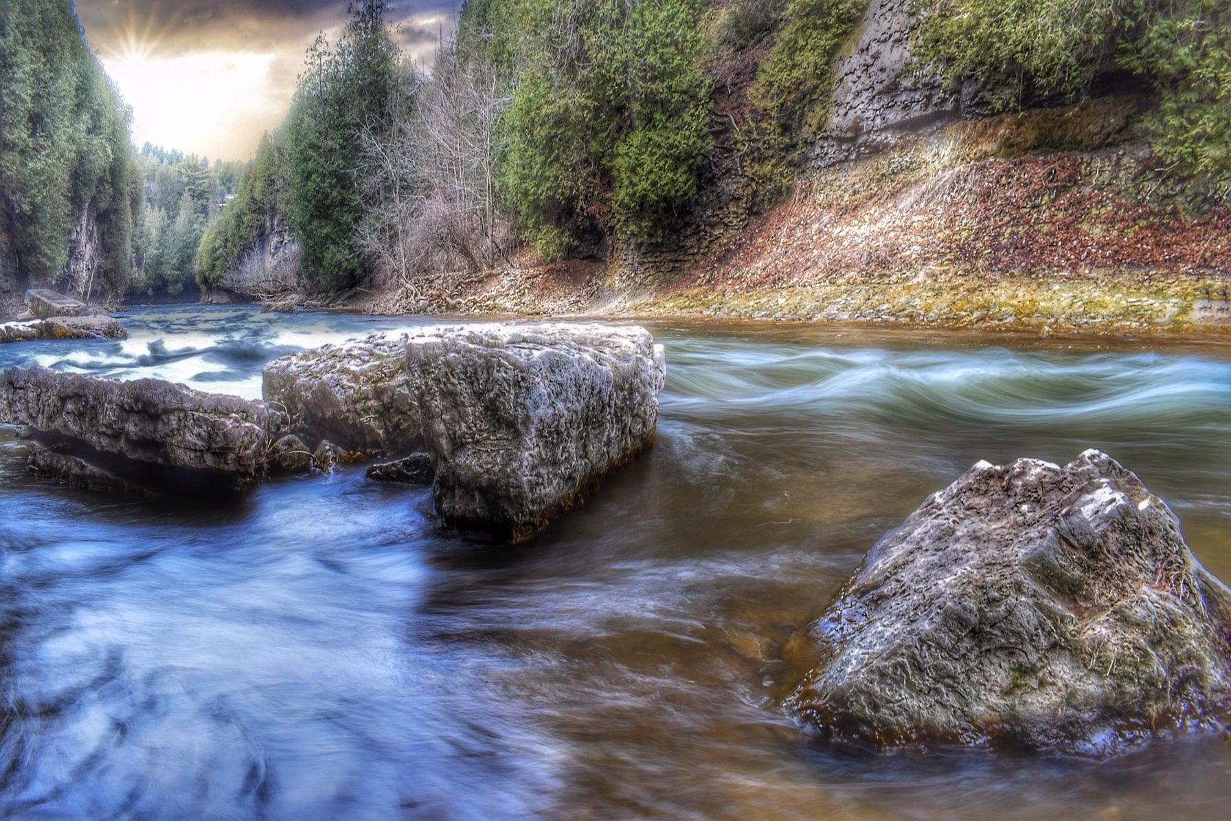 Elora Gorge - Long Exposure