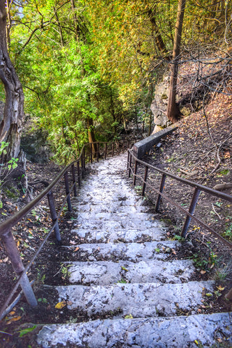 Stairs to a view