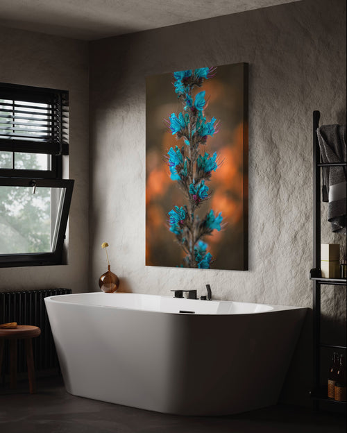 Blue flowers